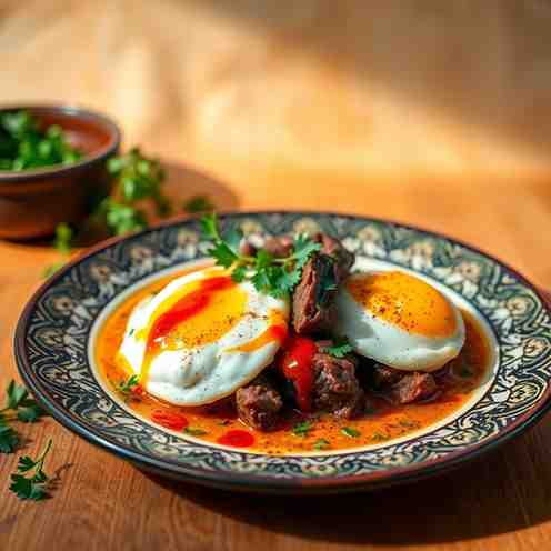 Moroccan Lamb Brains & Eggs - Easy Lamb Cooking Recipes